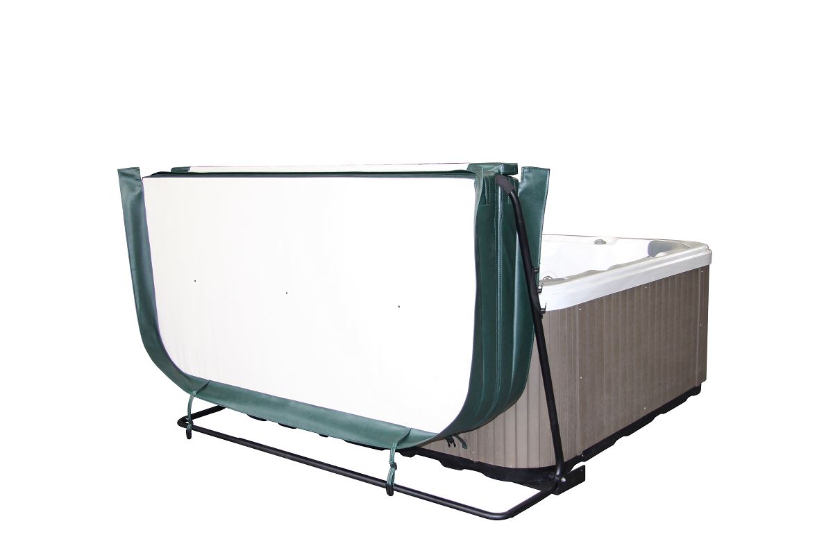 Forró fürdő fedél lifter2