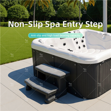 Új dizájn Hot Tub Step Platform csúszásgátló felületű Spa Step