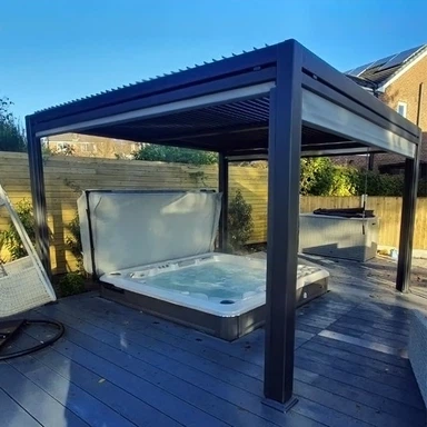 Kültéri alumínium Pergola Luxury Spa Pergola