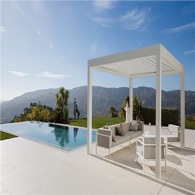 Kültéri alumínium távirányító Pergola