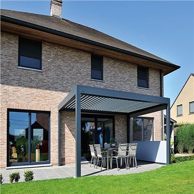 Kültéri kerti alumínium pergola