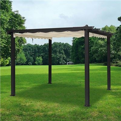 Behúzható pavilon lombkorona